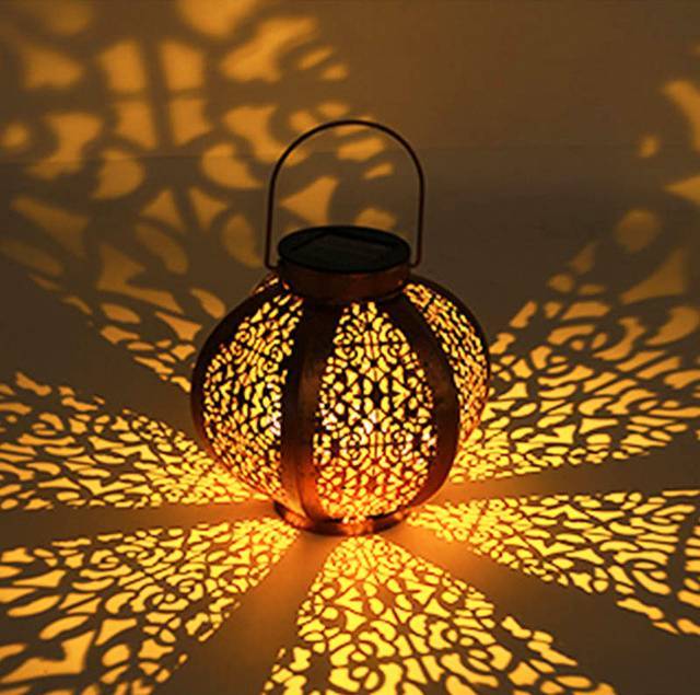 Moroccan-inspired Garden Lamp