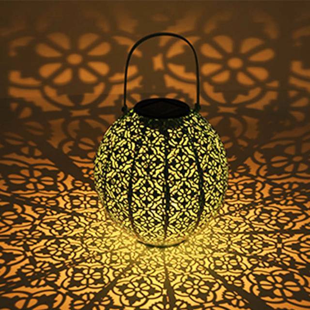 Moroccan-inspired Garden Lamp