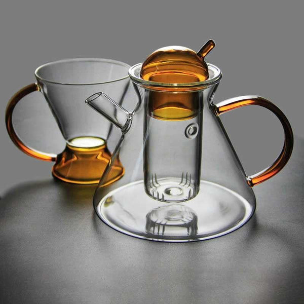 Nordic Glass Teapot/Cup