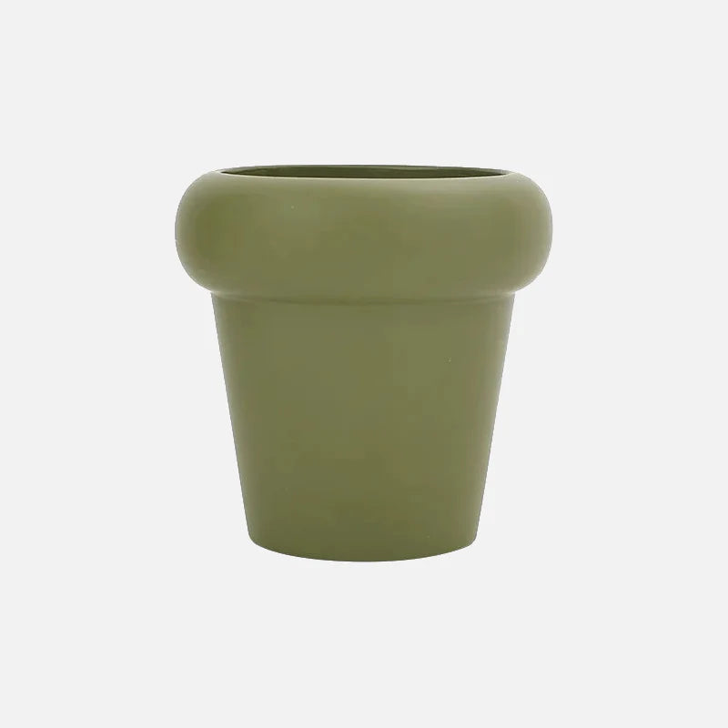 Flower Bud Ceramic Potted Planter