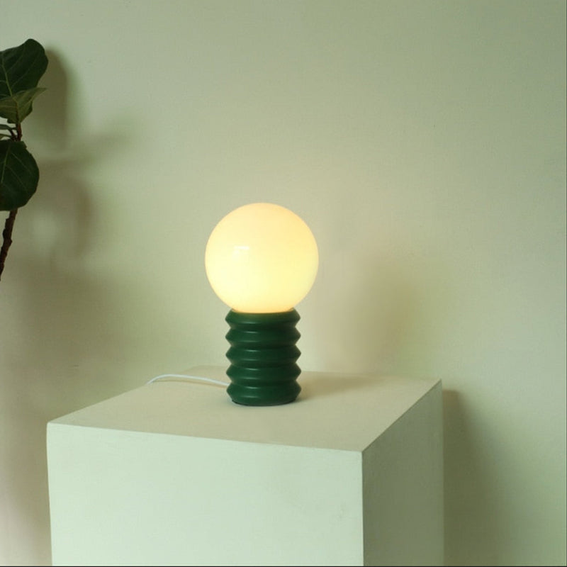 Coil Shape Atmosphere Table Lamp