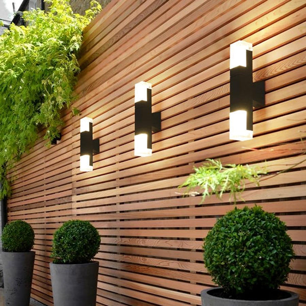 Outdoor Motion Sensor LED Waterproof Wall Sconce Light