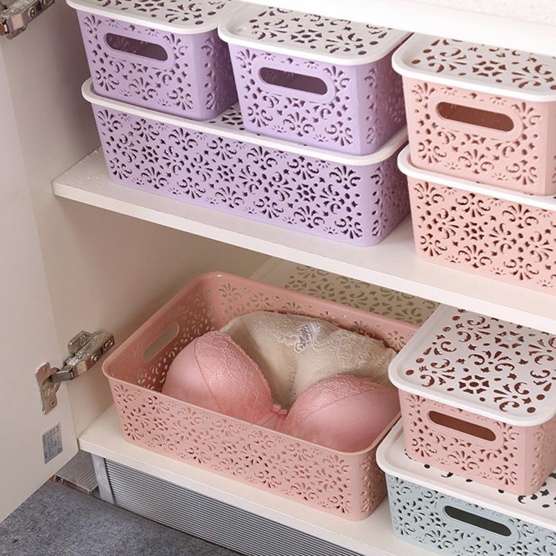 Patterned Storage Baskets