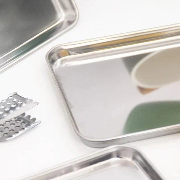 Practical Stainless Steel Food Display Tray