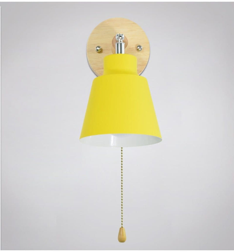 Rotating Collin Wall Lamp with Pull Chain Switch