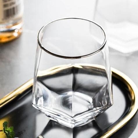 Hexagon Cocktail Glasses