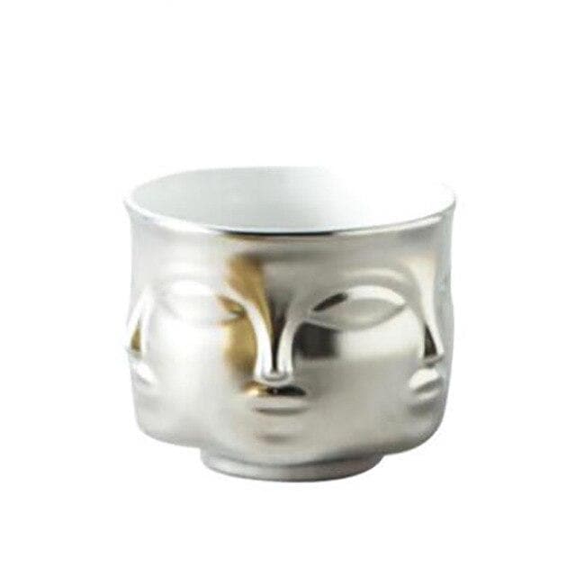 Visage Ceramic Planter