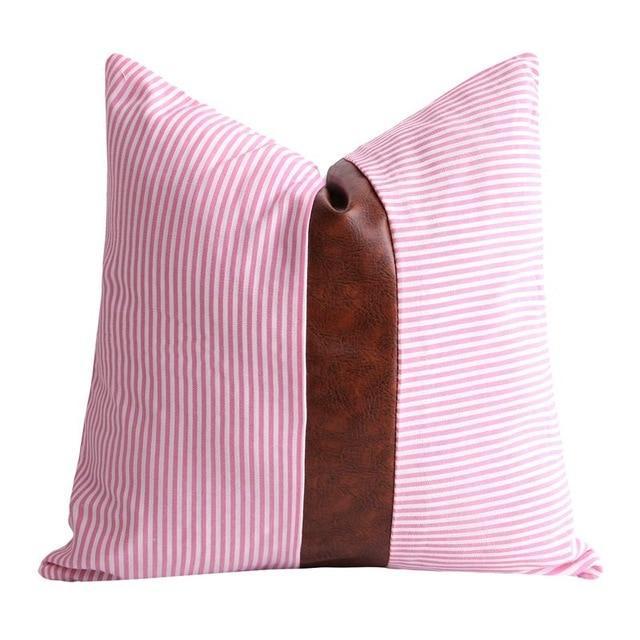 Miravique Leather Pillow