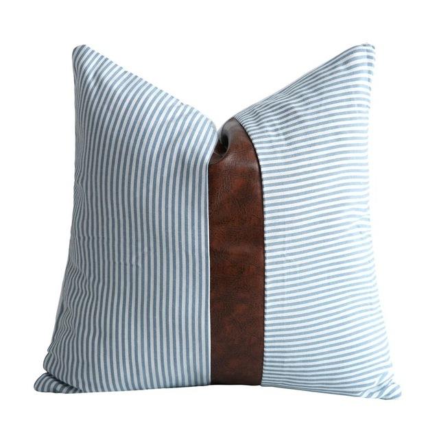 Miravique Leather Pillow