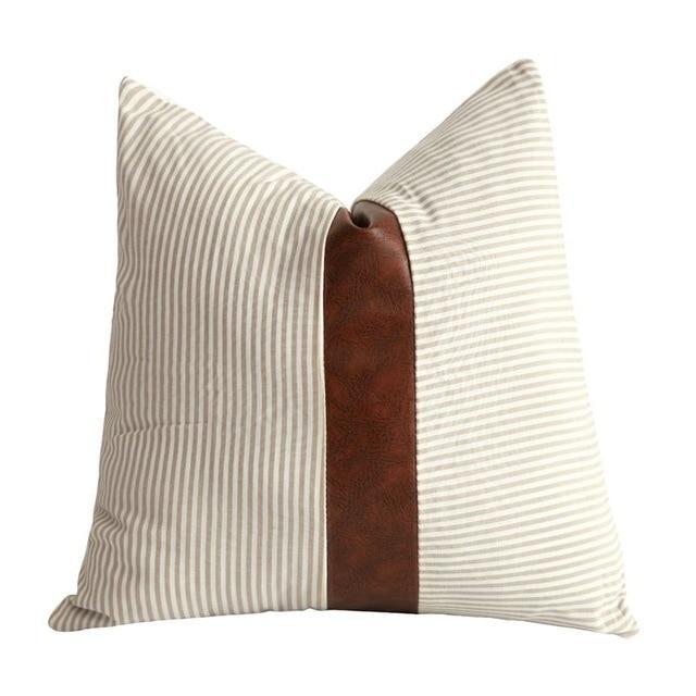 Miravique Leather Pillow