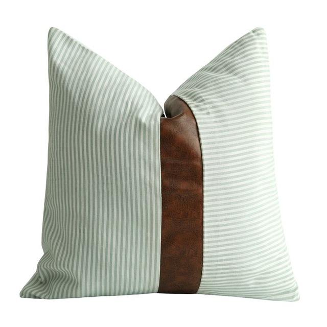 Miravique Leather Pillow