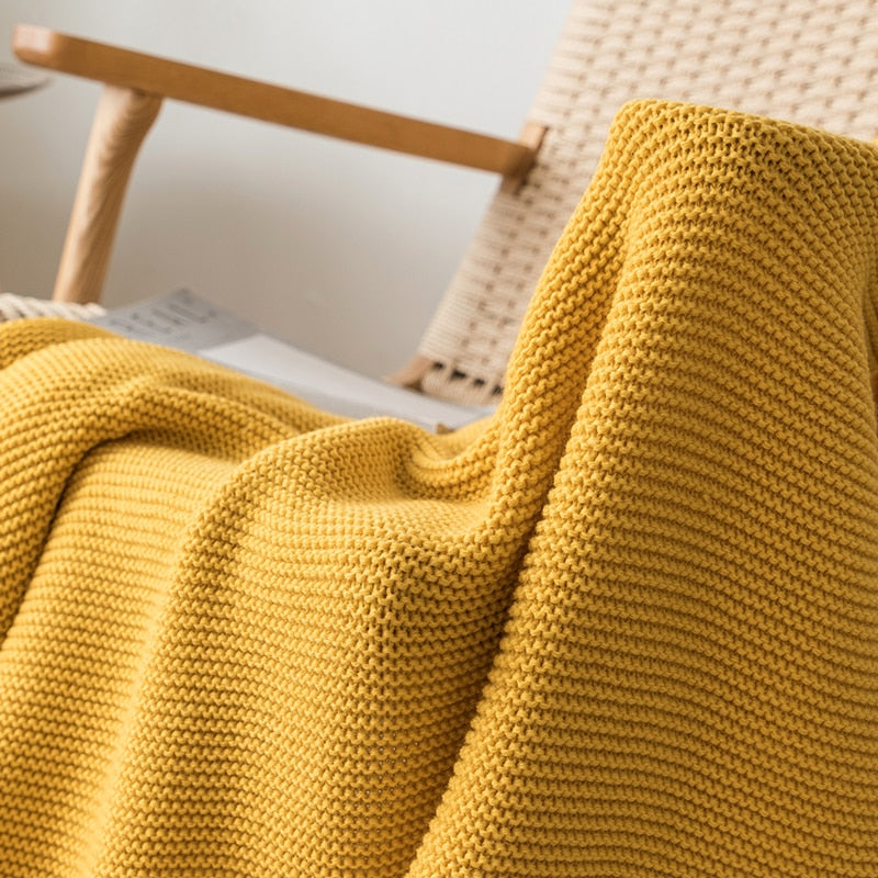 Tabitha Knitted Throw Blankets