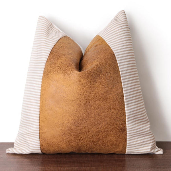 Miravique Leather Pillows