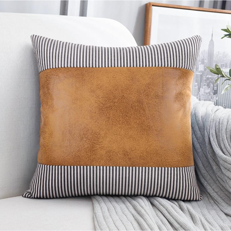 Miravique Leather Pillows