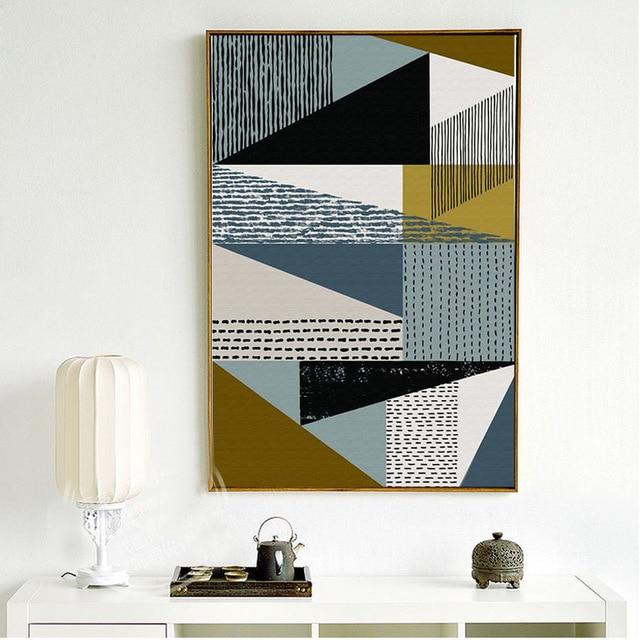 PATTERNS EN LEAF CANVAS PRINT