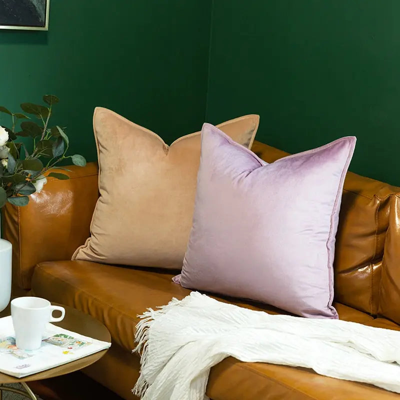 European Luxe Velvet Cushion Cover