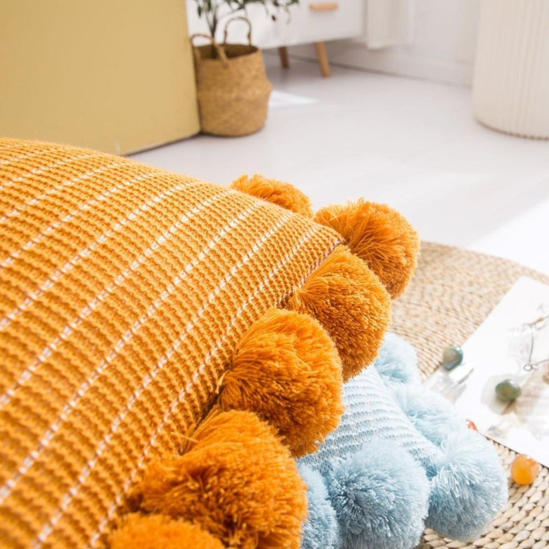 Miravique Pom Pom Pillows