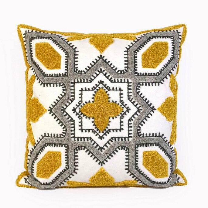 Miravique Embroidered Pillow