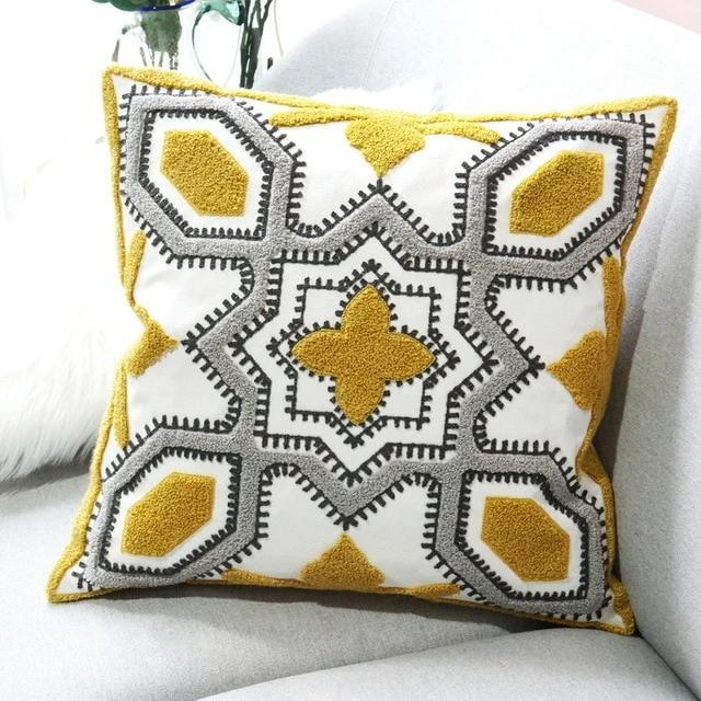 Miravique Embroidered Pillow