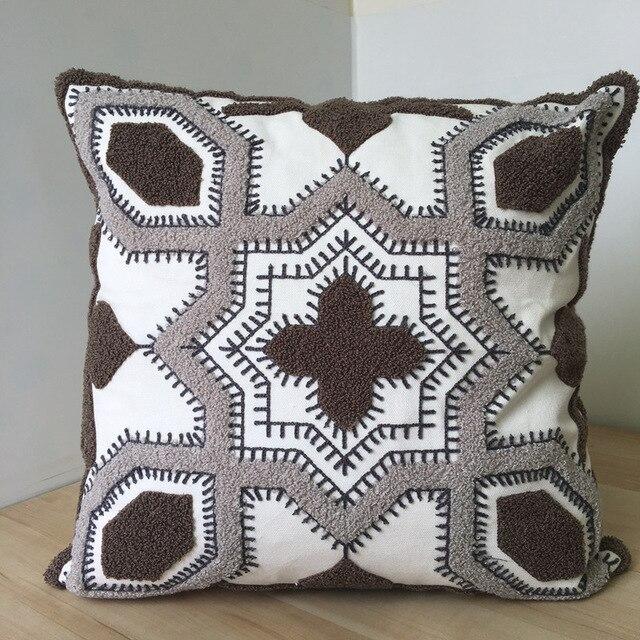 Miravique Embroidered Pillow