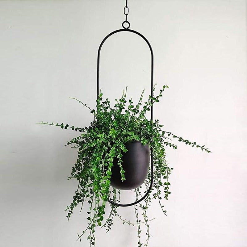 Miravique Hanging Metal Planter Pot Holders