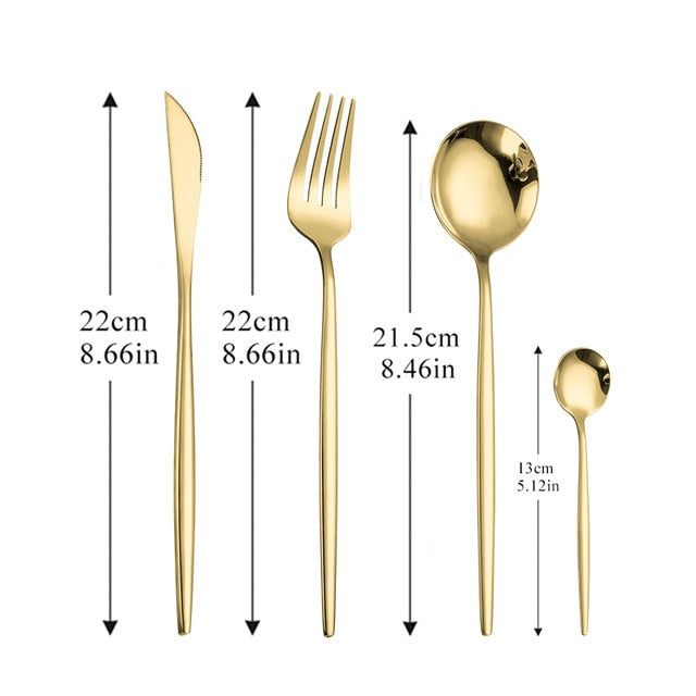 Miravique - Stainless Steel Silverware Set