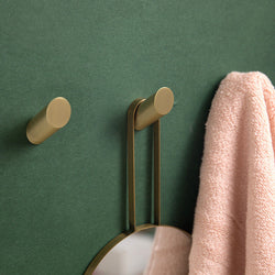 Sophia Golden Brass Robe Wall Hooks