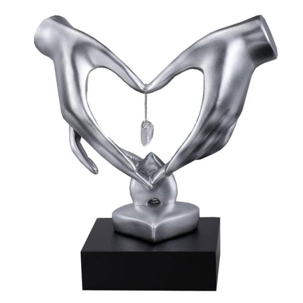 Hand Love Heart-Shaped Figurine