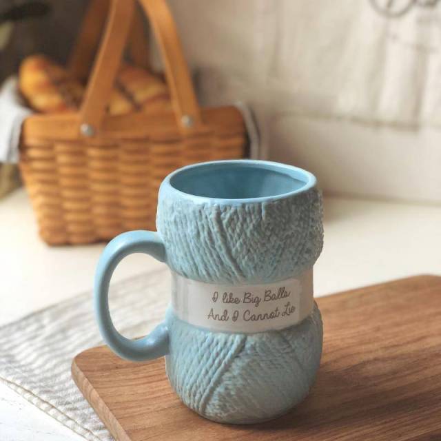 Knitting Mug