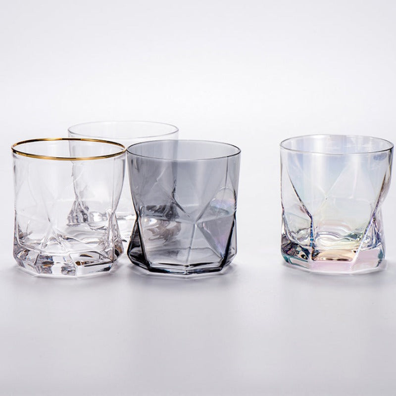 Faceted Whiskey Glasses