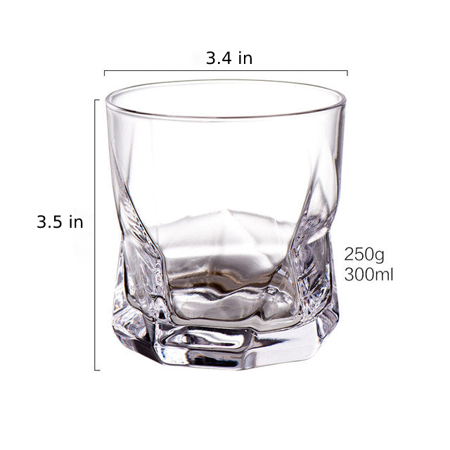 Faceted Whiskey Glasses