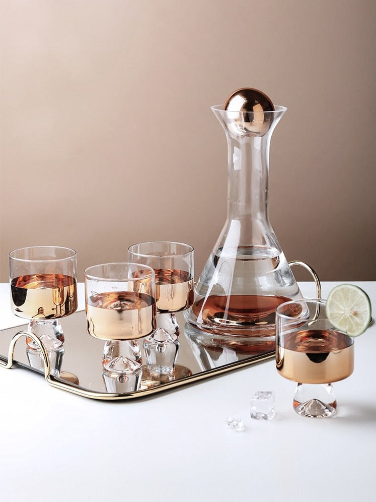 Elegance Glass & Decanter Set