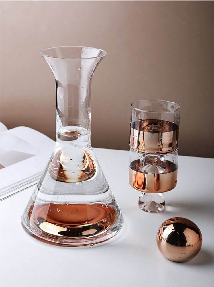 Elegance Glass & Decanter Set