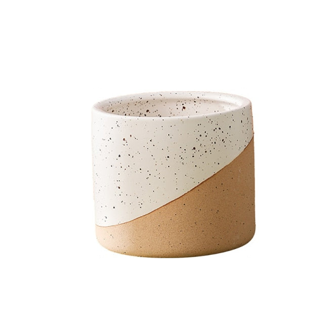 Sanctuary Linen Ceramic Planter