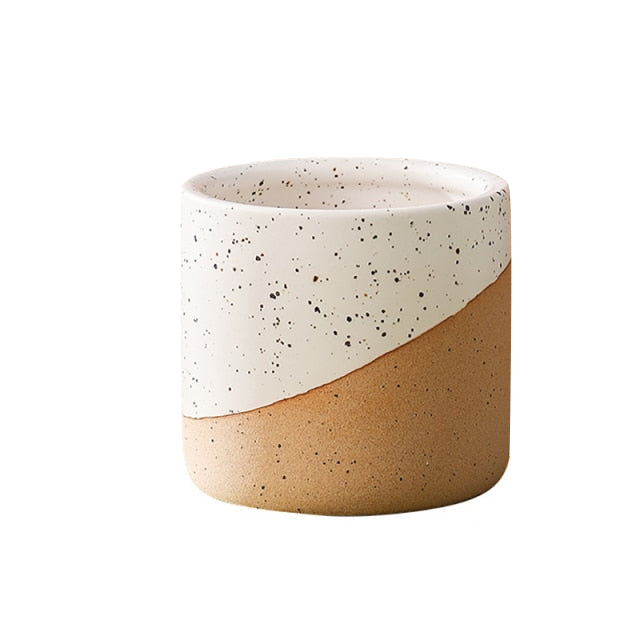 Sanctuary Linen Ceramic Planter