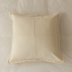 Contrast Twill Solid Pillow Cover