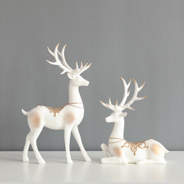 Prosperity Deer Decorative Figurines