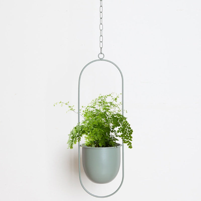 Pastel Vivienne Hanging Metal Planter Pot Holders