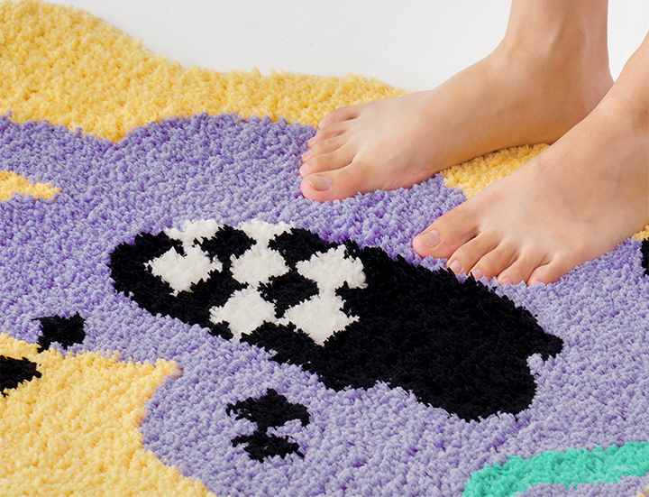 Cloud Games Bath Mat & Area Rug