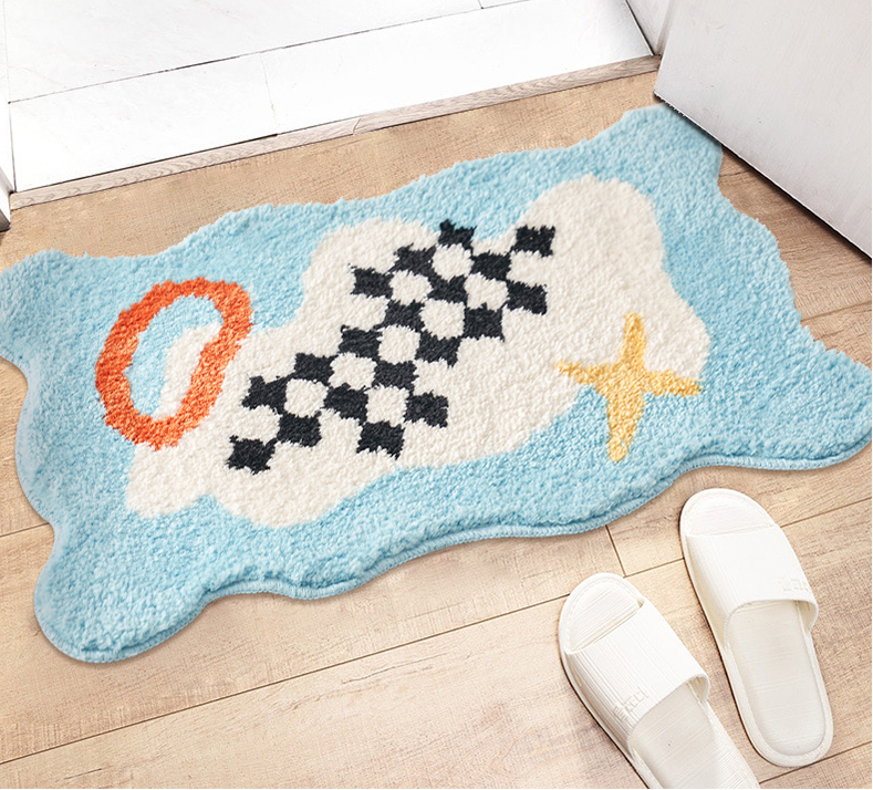 Cloud Games Bath Mat & Area Rug