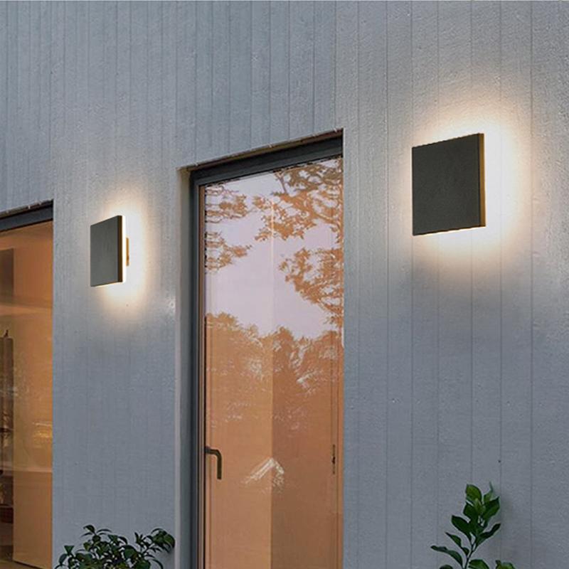 Miravique Outdoor Wall LED Disc Lights