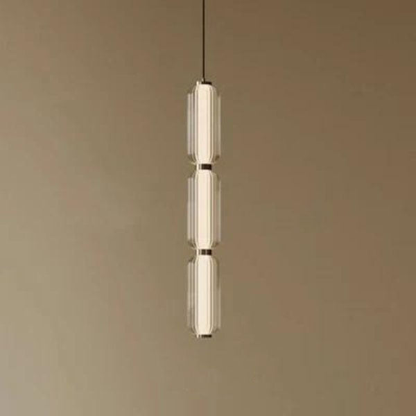 Miravique Glass Tube Pendant Light