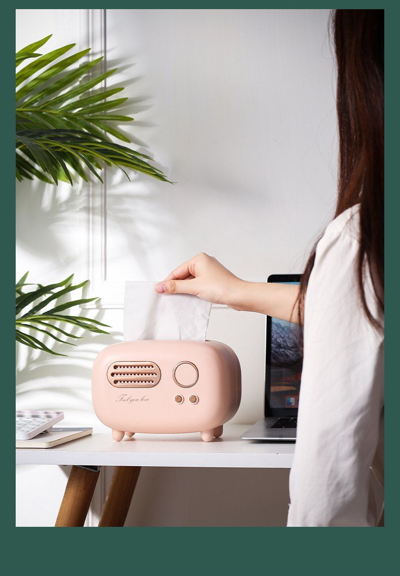 Retro Radio-shaped Tissue Box