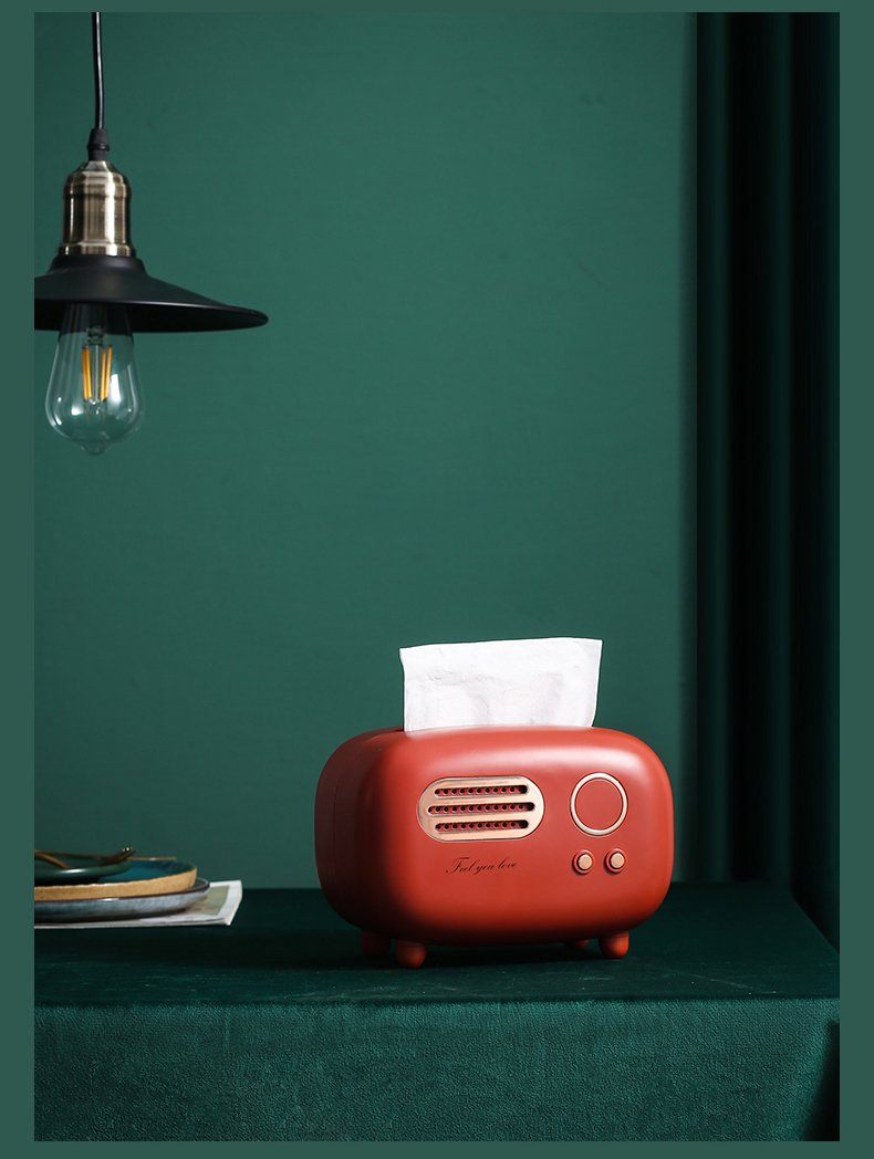 Retro Radio-shaped Tissue Box