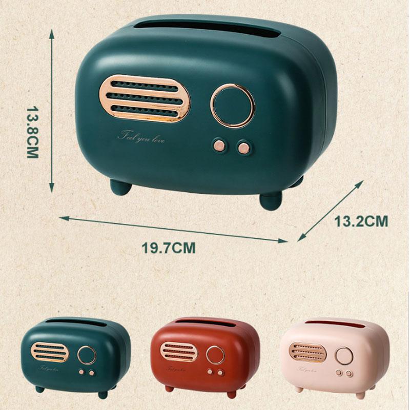 Retro Radio-shaped Tissue Box