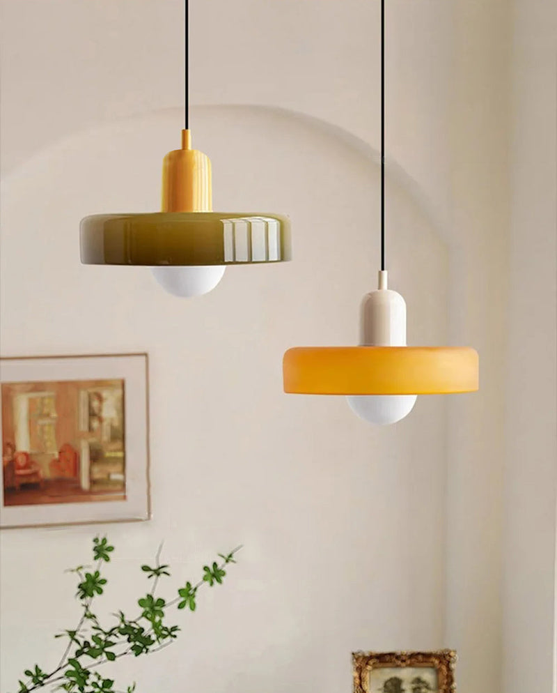 Retro Glass Pendant Light