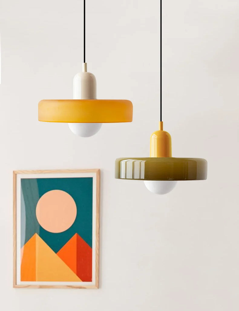 Retro Glass Pendant Light