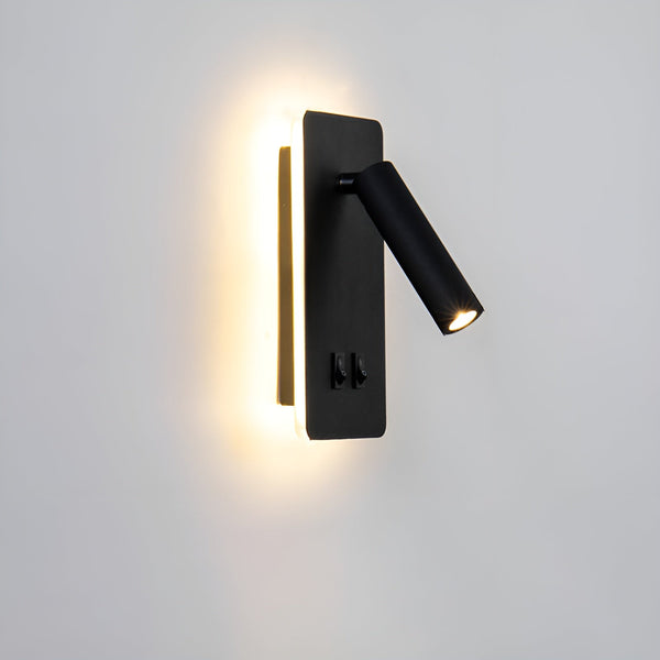 Minimalist Cylinder Wall Light - Rotatable Wall Light Made of Iron