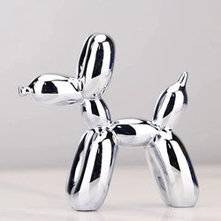 Shiny Resin 'Balloon Dog' Living Room Ornament