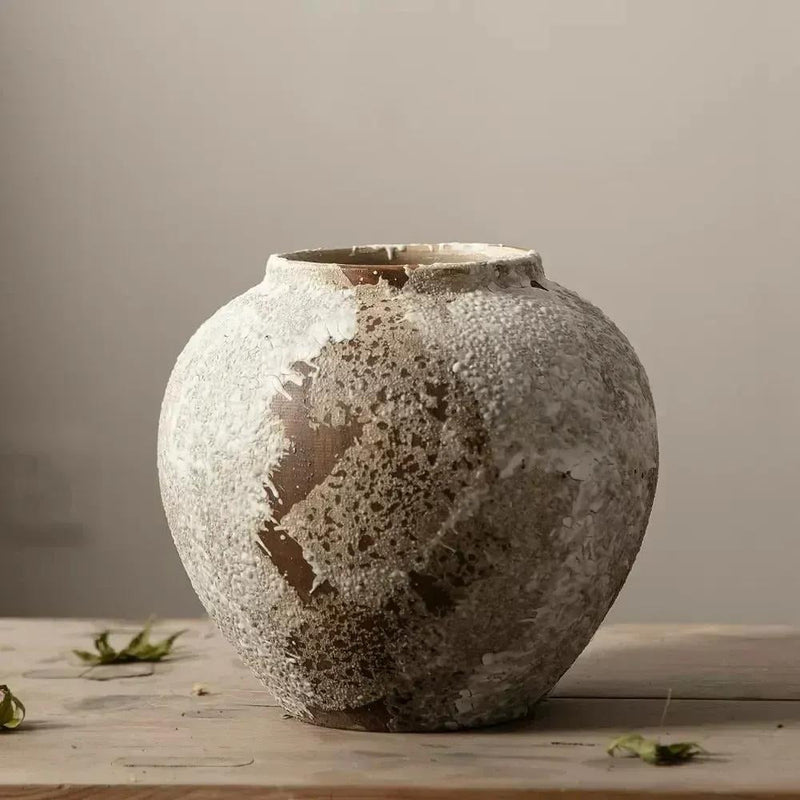 Mottled Retro Ceramic Vase